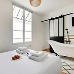 Welcoming - 2br-8p - Montorgueil Daire Paris