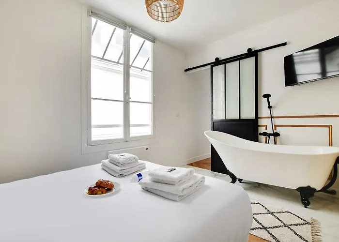 Welcoming - 2br-8p - Montorgueil Apartamento París